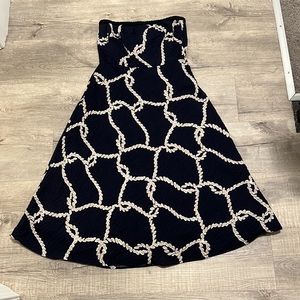 Strapless Midi Dress - J. Crew